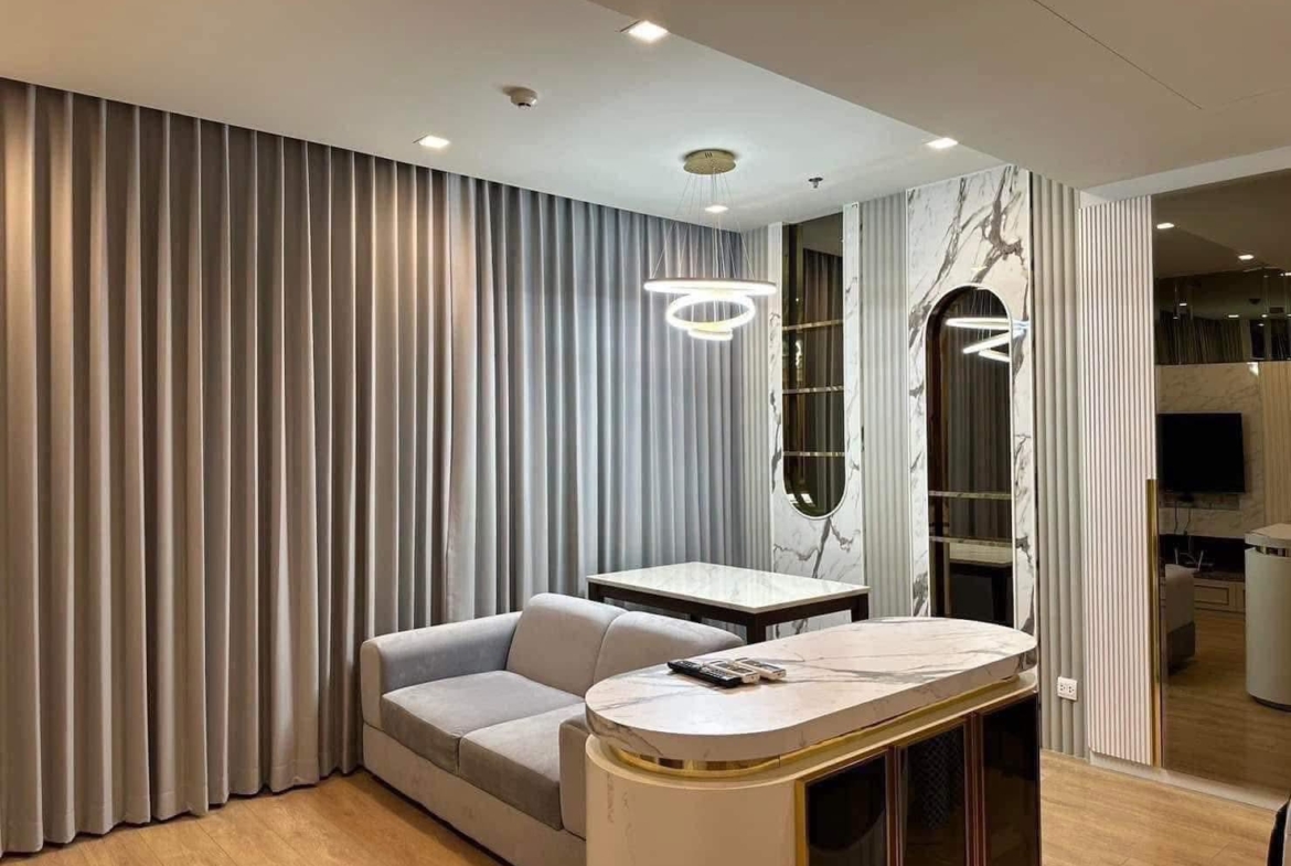 2-Bed 2-Bath 55sqm Condo at Noble Around Sukhumvit 33 near BTS Phrom Phong for Rent 55K THB / Sale 15M THB