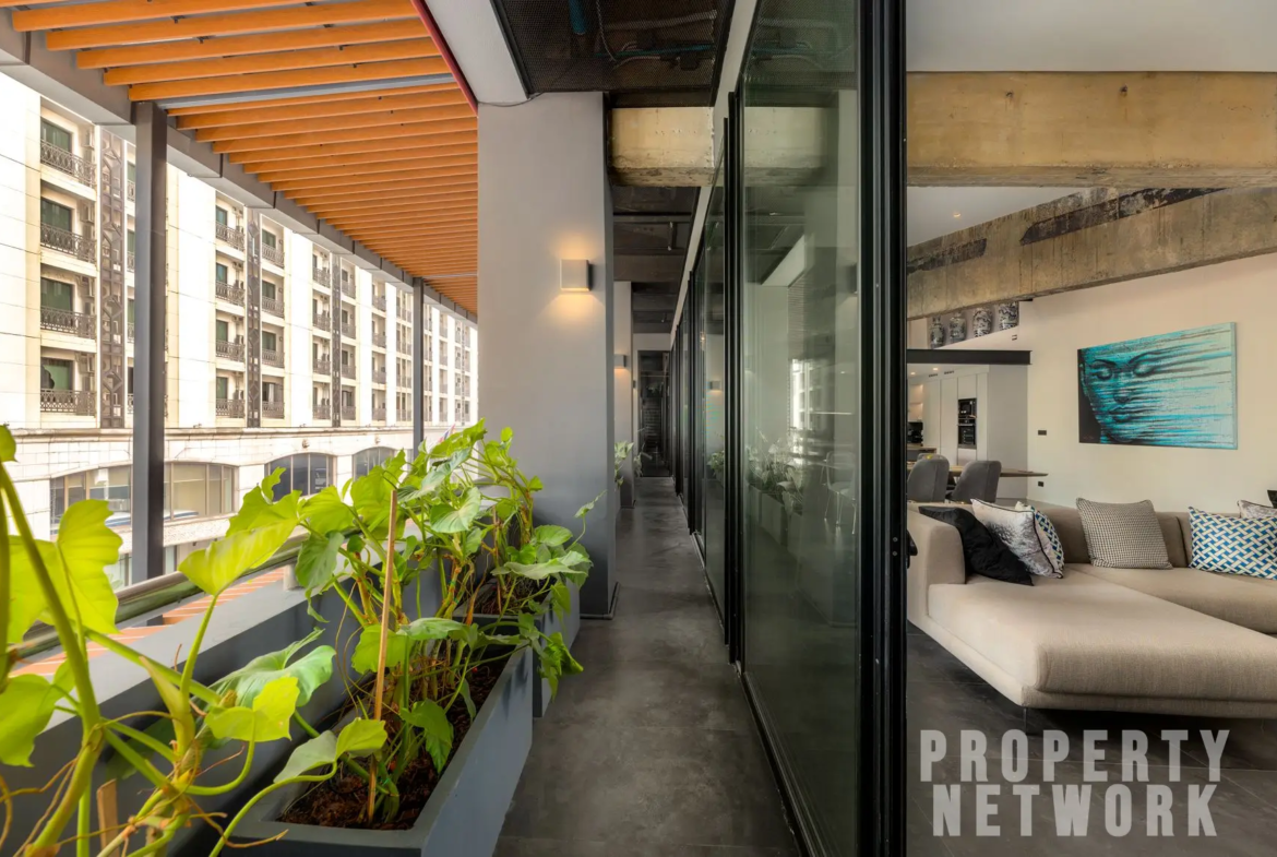 3-Bed 4-Bath 326 sqm Chocolate Factory Condo Near BTS Phrom Phong For Sale 43.5M THB