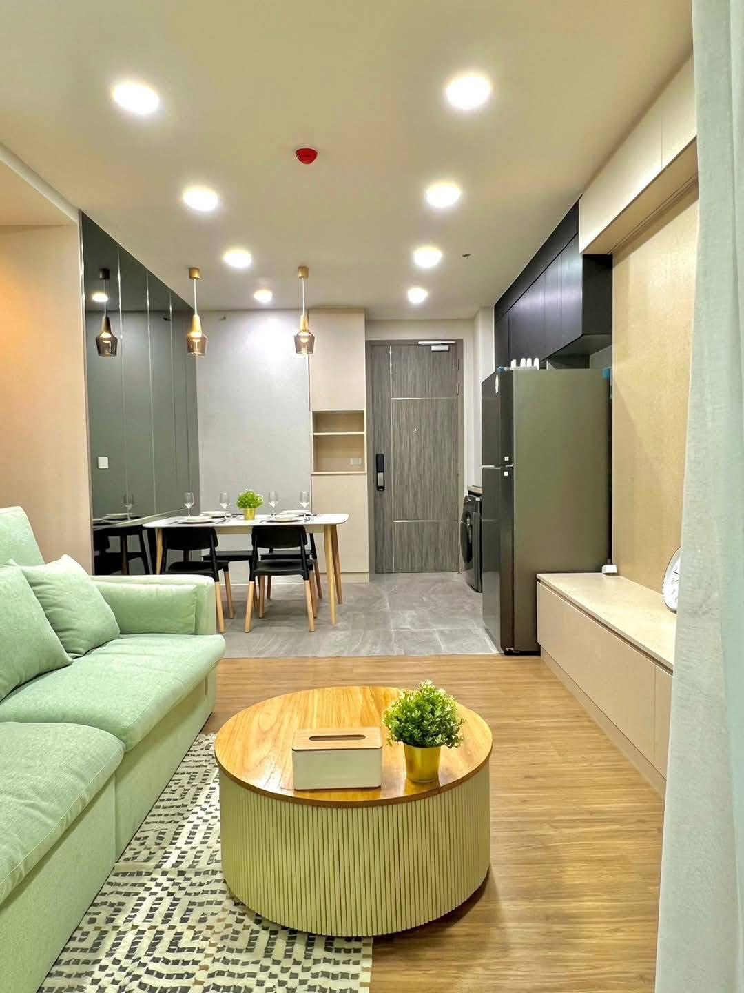 2-Bed 1-Bath 60 sqm Condo at Q Prasarnmit Near BTS Asok for Rent 45-50K THB