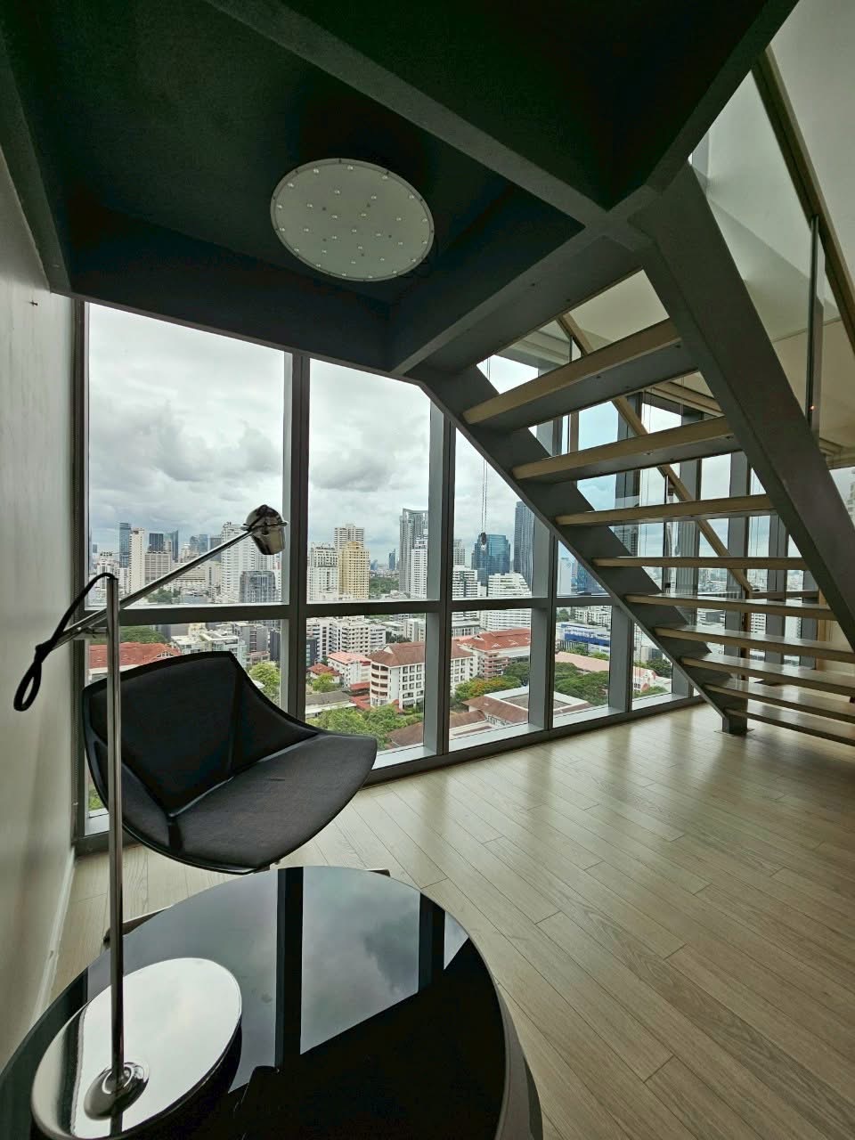 2-Bed 2-Bath 120 sqm The Room Asoke 21 Condo Near BTS Asoke MRT Sukhumvit for Rent 80K THB