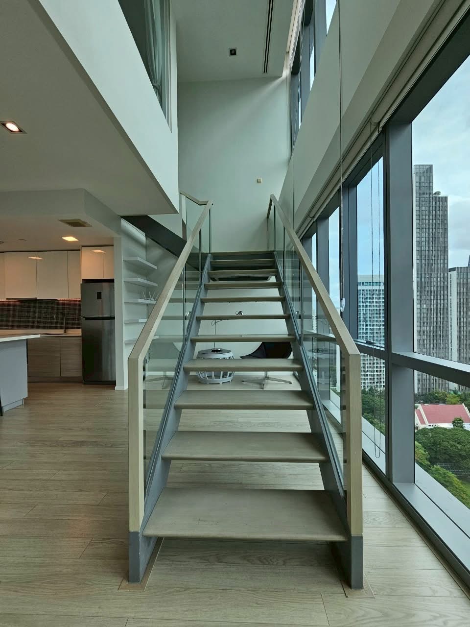 2-Bed 2-Bath 120 sqm The Room Asoke 21 Condo Near BTS Asoke MRT Sukhumvit for Rent 80K THB
