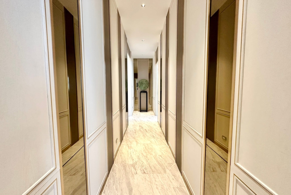 3-Bed 4-Bath 250 sqm Four Seasons Condo near BTS Saphan Taksin for Rent 380K THB