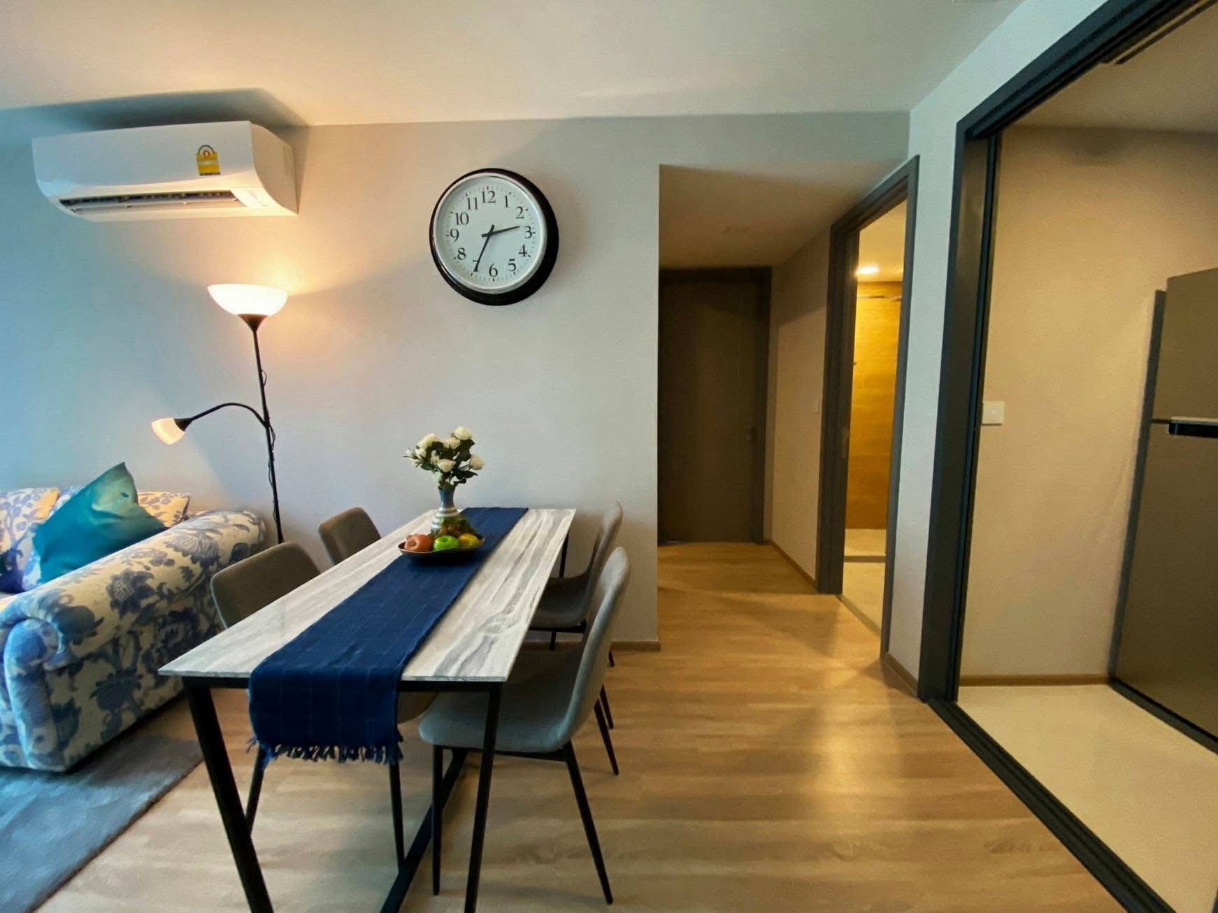 2-Bed 2-Bath 68 sqm Condo at TAKA Haus Ekkamai BTS for Rent 45K THB or Sale 17M THB
