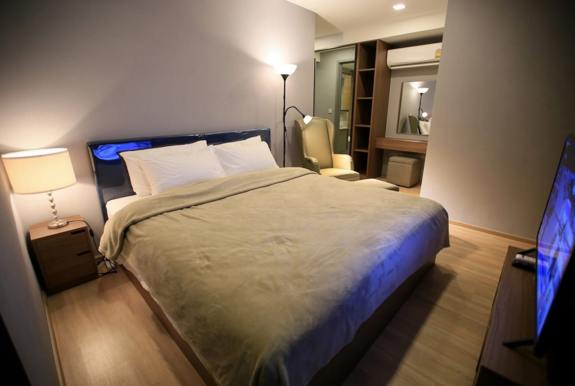 2-Bed 2-Bath 68 sqm Condo at TAKA Haus Ekkamai BTS for Rent 45K THB or Sale 17M THB