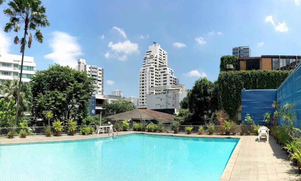 4-Bed 4-Bath 250 sqm KC Court Apartment Near BTS Thong Lo for Rent 80K THB