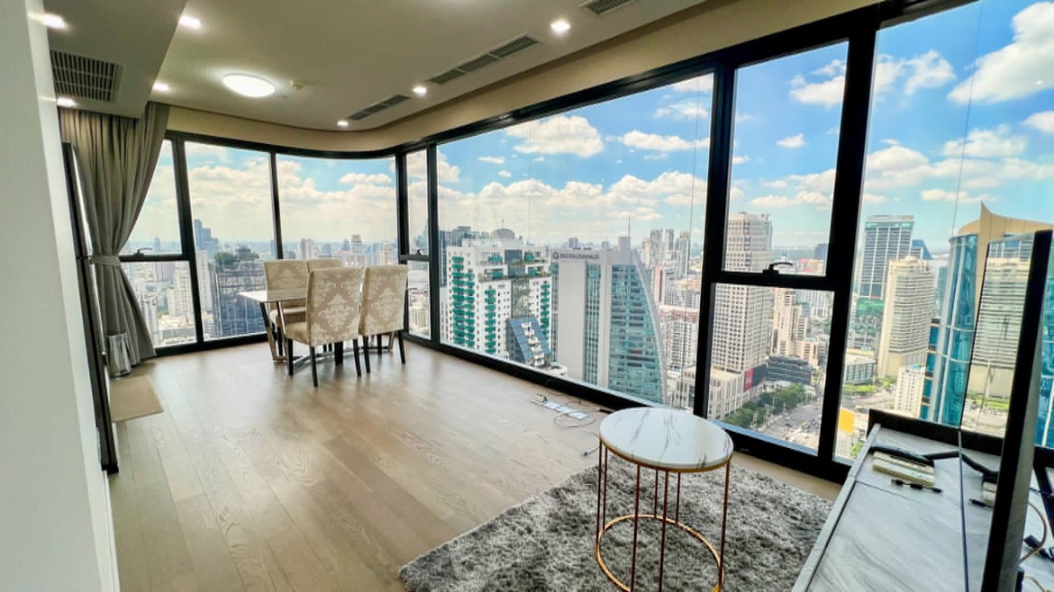 2-Bed 2-Bath 64 sqm Condo at Ashton Asoke Near BTS Asoke MRT Sukhumvit for Rent 62K THB