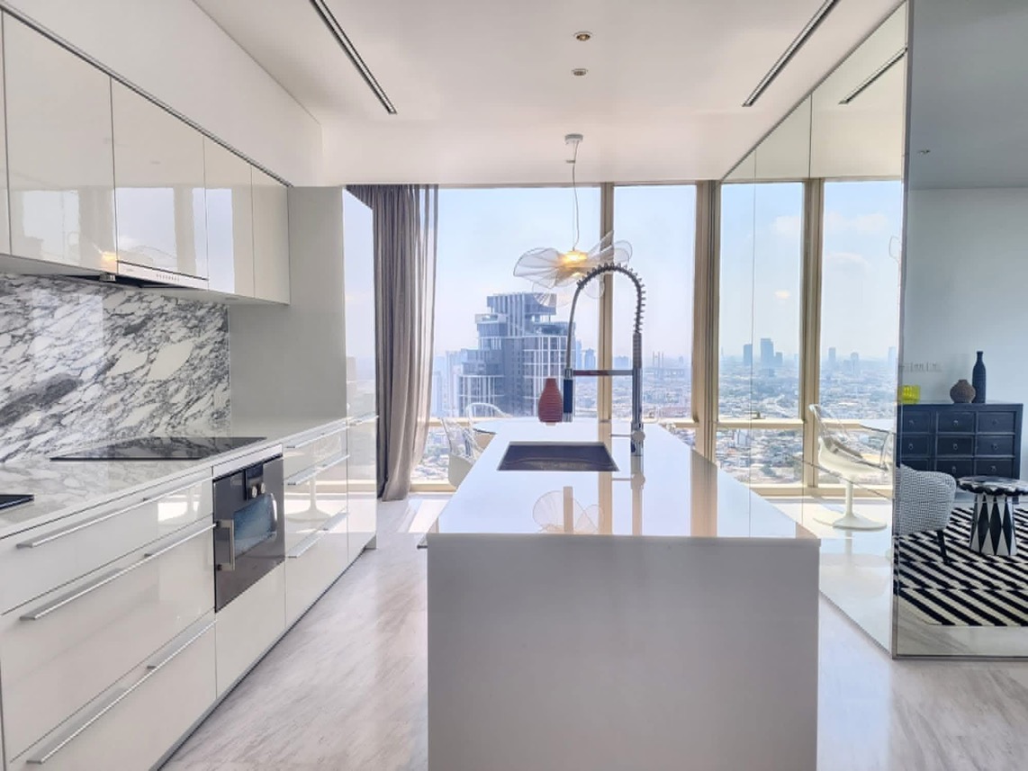 2-Bed 2-Bath 117 sqm Condo at Four Seasons for Rent 200K THB near BTS Saphan Taksin