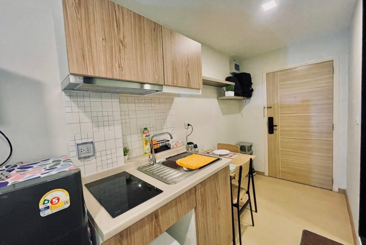 1-Bed 1-Bath 22 sqm Condo at Pause Sukhumvit 115 Near BTS Pu Chao for Rent 75K / Sale 1.25M THB