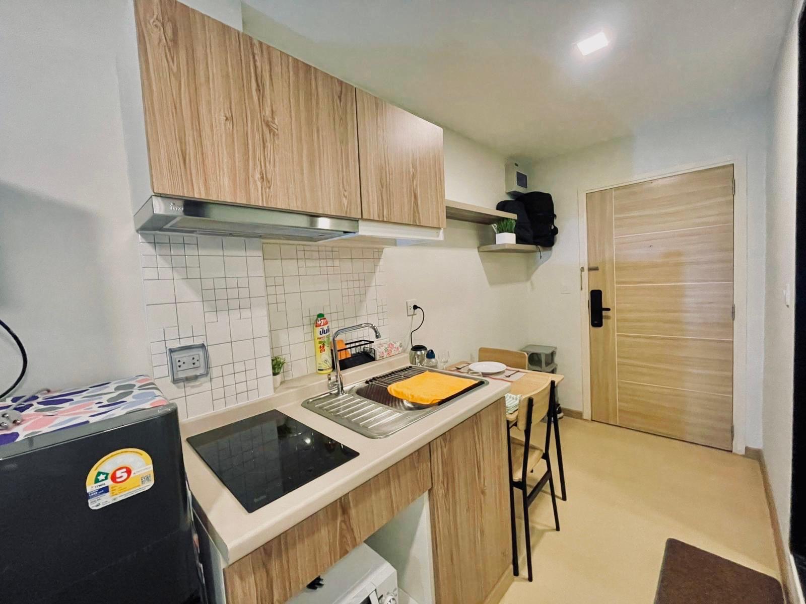 1-Bed 1-Bath 22 sqm Condo at Pause Sukhumvit 115 Near BTS Pu Chao for Rent 75K / Sale 1.25M THB