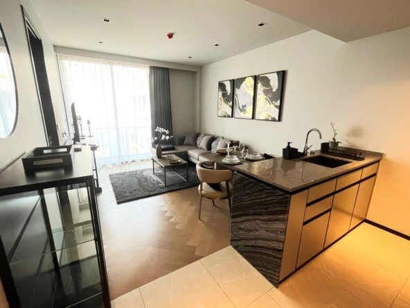 1-Bed 1-Bath 49 sqm Condo at THE RESERVE 61 HIDEAWAY near BTS Ekkamai for Rent 55K THB