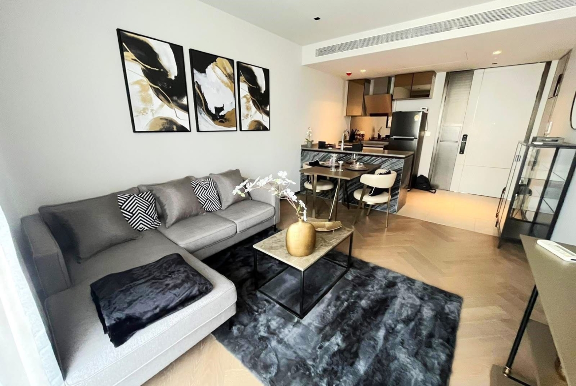 1-Bed 1-Bath 49 sqm Condo at THE RESERVE 61 HIDEAWAY near BTS Ekkamai for Rent 55K THB