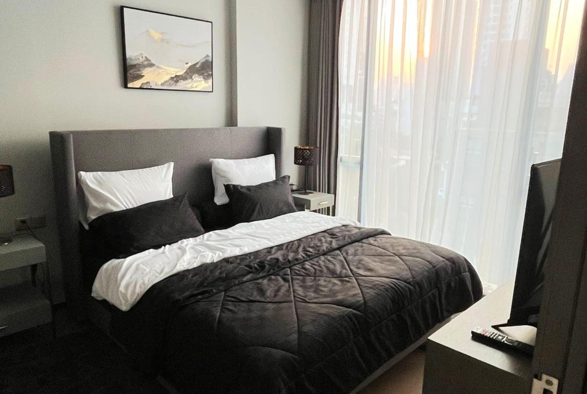 1-Bed 1-Bath 49 sqm Condo at THE RESERVE 61 HIDEAWAY near BTS Ekkamai for Rent 55K THB