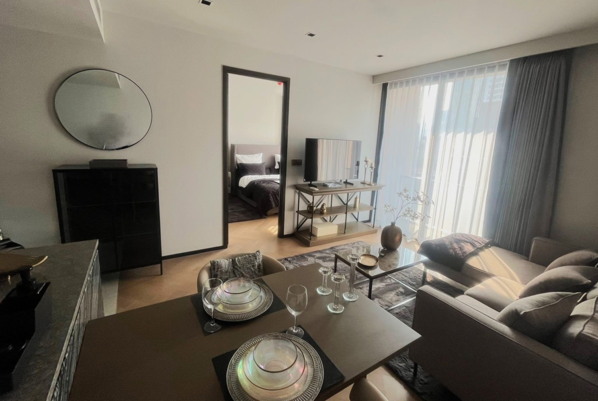1-Bed 1-Bath 49 sqm Condo at THE RESERVE 61 HIDEAWAY near BTS Ekkamai for Rent 55K THB