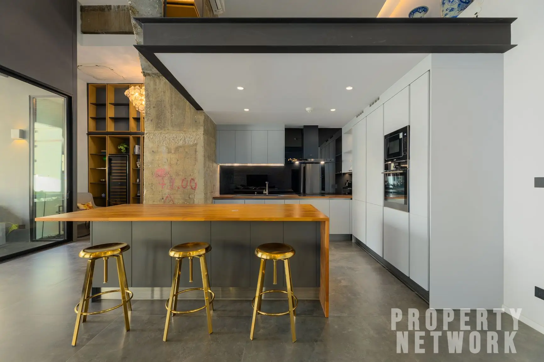 3-Bed 4-Bath 326 sqm Chocolate Factory Condo Near BTS Phrom Phong For Sale 43.5M THB
