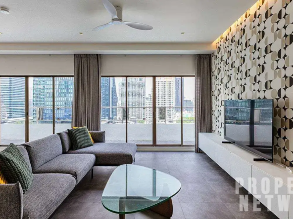 1-Bed 2-Bath 129 sqm Diamond Tower Condo near BTS Chong Nonsi for Sale 15.5M THB