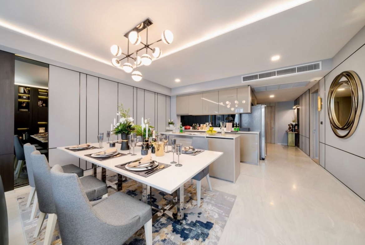 3-BR 3-BTH 113 sqm Condo at Fynn Sukhumvit 31 Near BTS Asoke for Rent 115K THB / Sale 27.9M THB